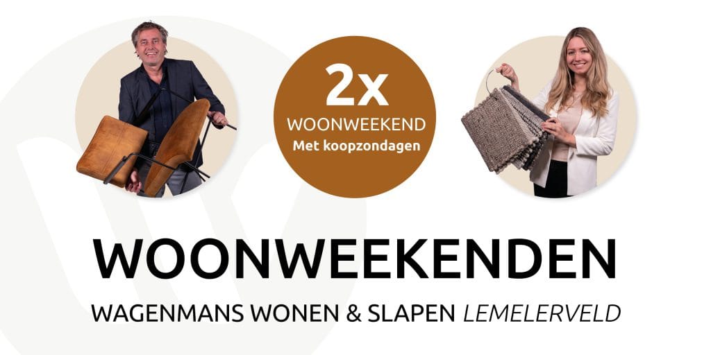 Twee weekenden in november organiseert wagenmans wonen en slapen uit Lemelerveld inspiratie woonweekenden. Twee weekenden vol met nieuwe collecties en acties.