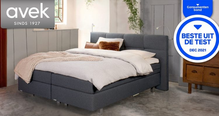 Avek boxspring Ninety als beste getest bij Wagenmans