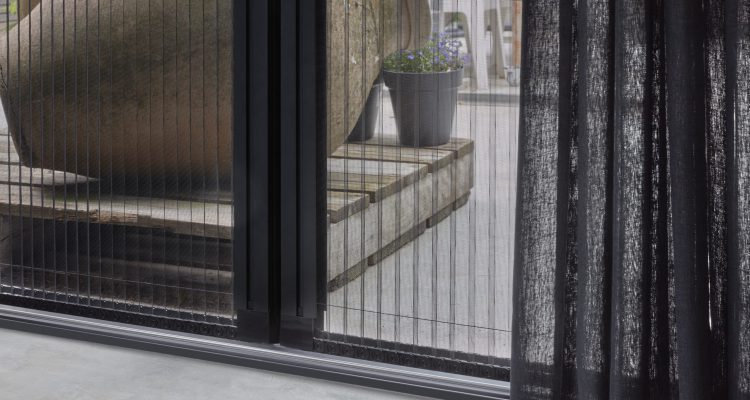 Plissé detail dubbele deur 020b
